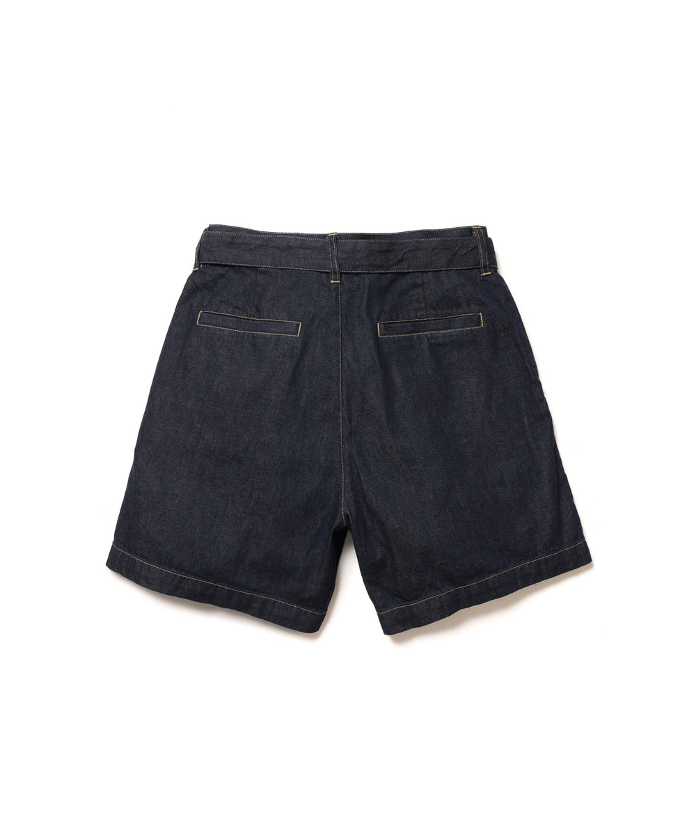 【予約商品】RINSE WASH 8oz DENIM / BELTED SHORTS / M261132