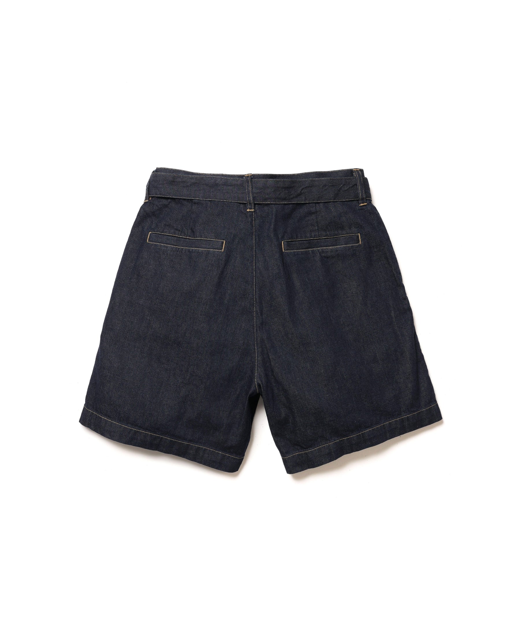 【予約商品】RINSE WASH 8oz DENIM / BELTED SHORTS / M261132