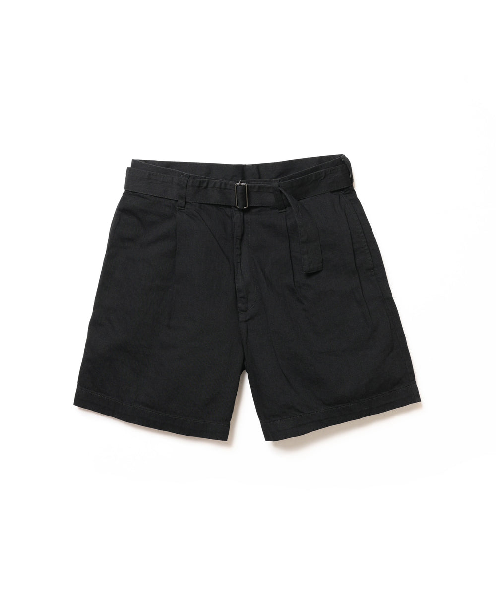 【予約商品】RINSE WASH 8oz DENIM / BELTED SHORTS / M261132