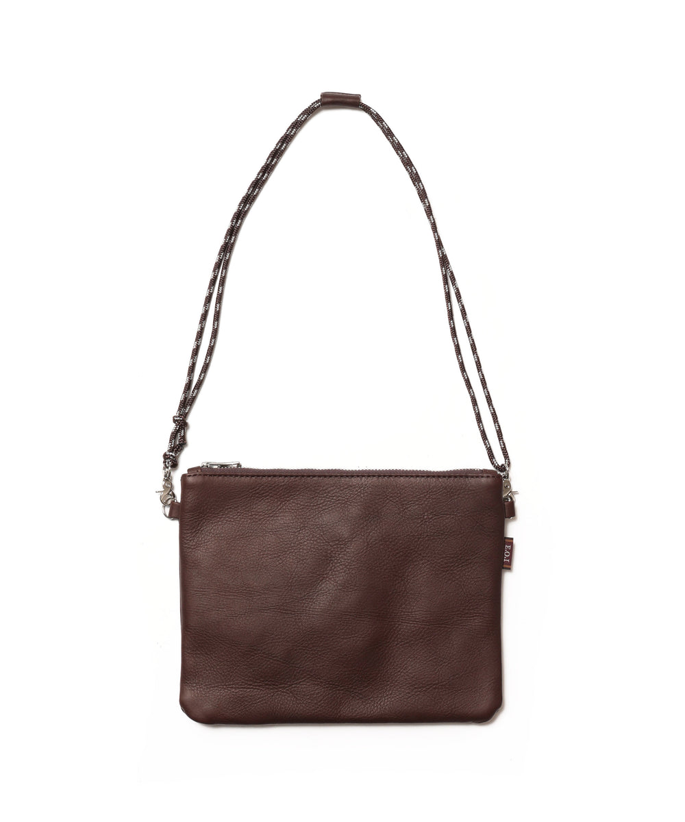 【予約商品】IMPERMA-LEATHER / ZIPPER SMALL SACOCHE  TRAIL / ME680N