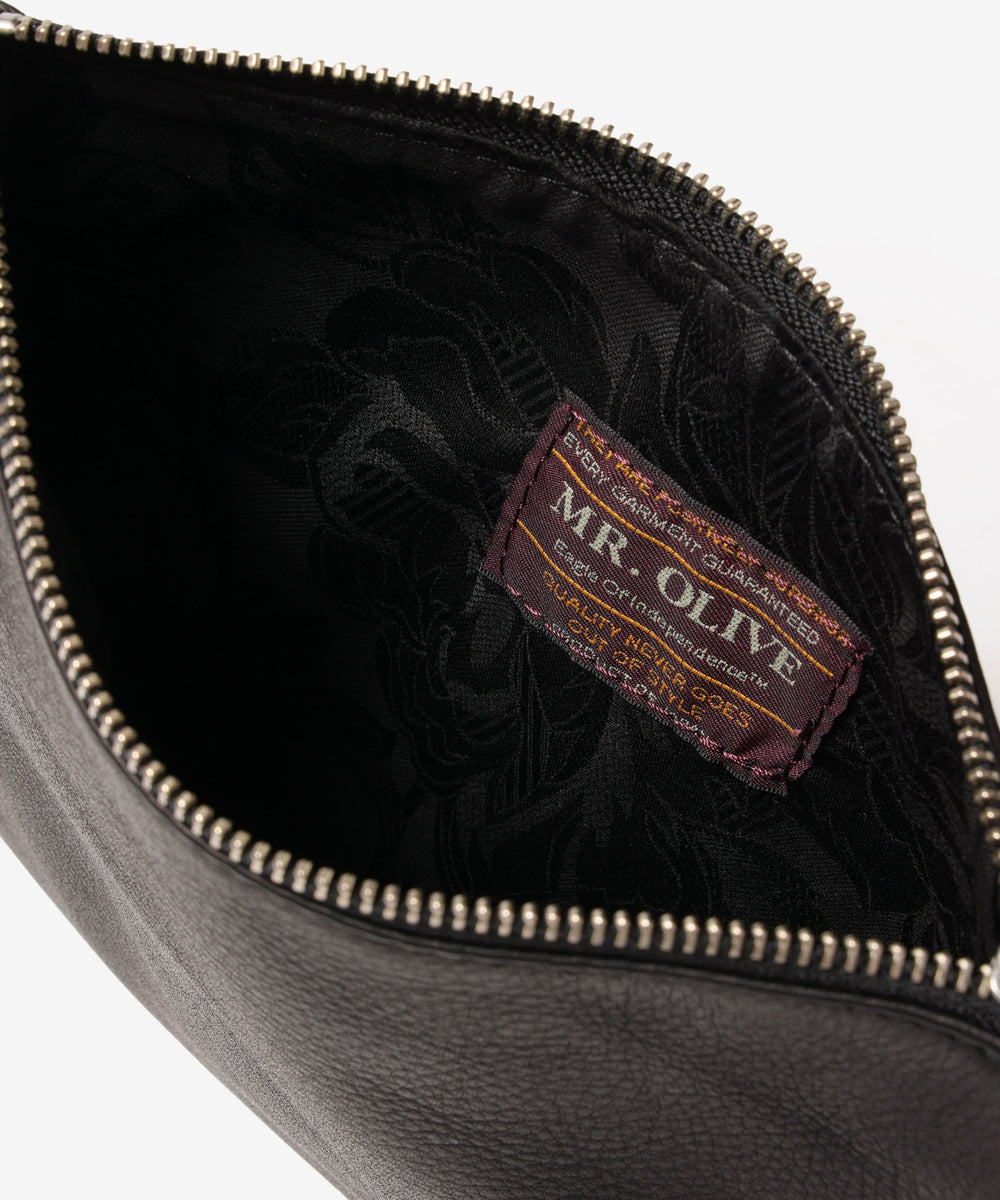 【予約商品】IMPERMA-LEATHER / ZIPPER SMALL SACOCHE  TRAIL / ME680N