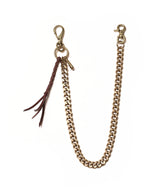 【 先行予約 】WALLET BRASS CURB CHAIN / ME369
