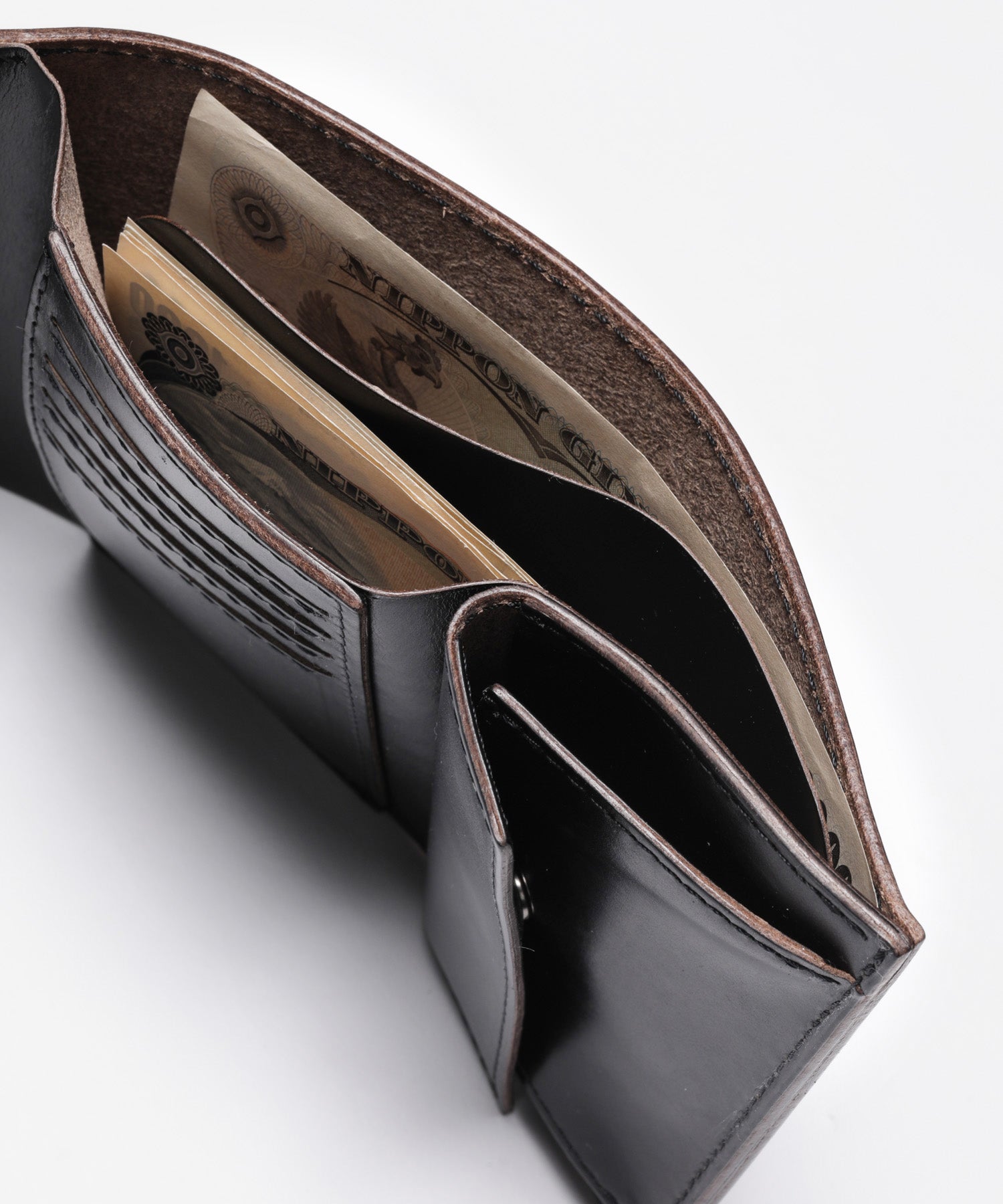 予約商品】HORWEEN CHROMEXCEL LEATHER / COMPACT WALLET / ME115H