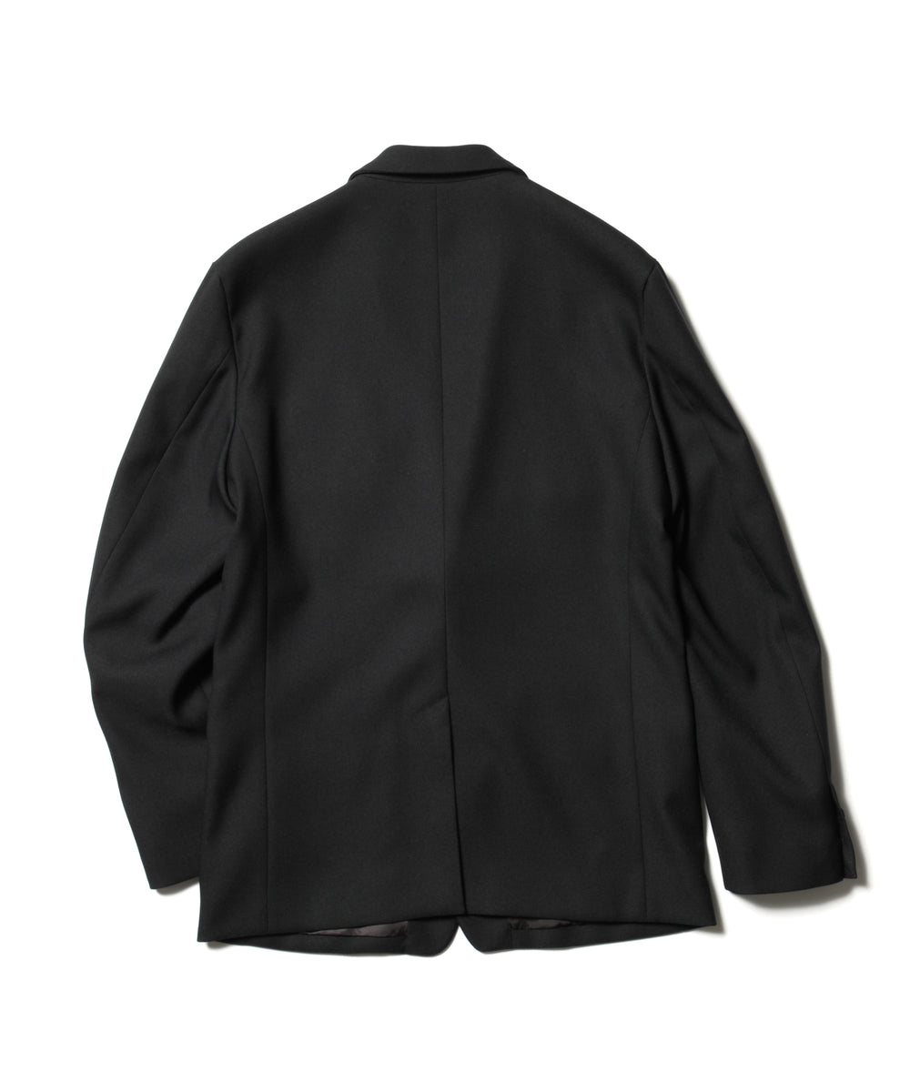 MR.OLIVE / RETRO POLYESTER TWILL / 2B SEMI PEAKED LAPEL JACKET