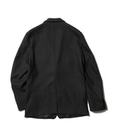 MR.OLIVE / RETRO POLYESTER TWILL / 2B SEMI PEAKED LAPEL JACKET