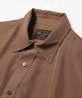 【予約商品】T/R POWDER CLOTH / REGULAR COLLAR SHIRT / M261113