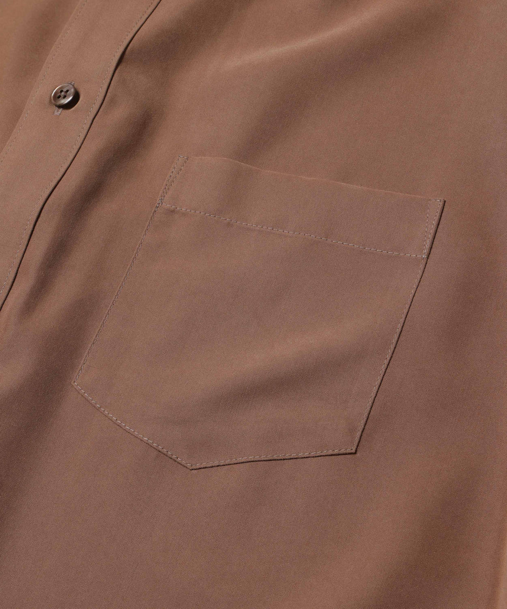 【予約商品】T/R POWDER CLOTH / REGULAR COLLAR SHIRT / M261113