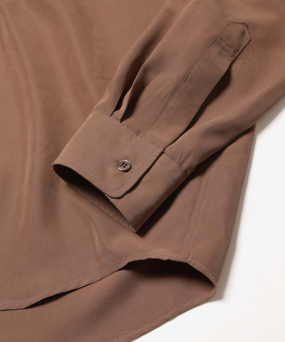 【予約商品】T/R POWDER CLOTH / REGULAR COLLAR SHIRT / M261113