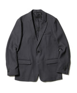 MR.OLIVE / RETRO POLYESTER TWILL / 2B SEMI PEAKED LAPEL JACKET