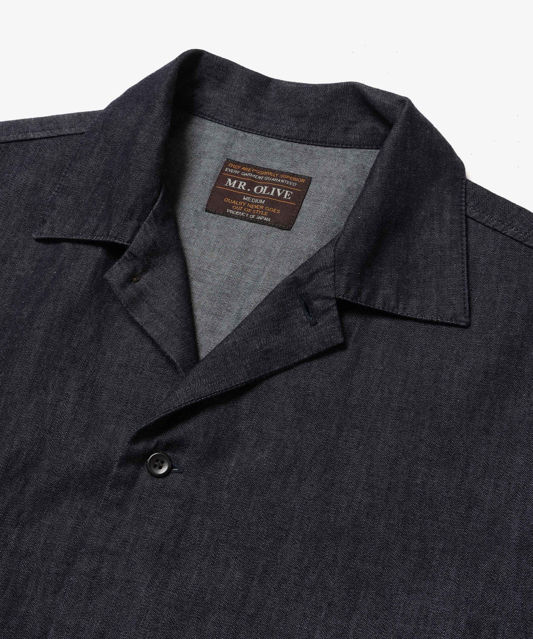 【予約商品】RINSE WASH 6oz SUPER LIGHT DENIM / SHORT/S SERVICE SHIRT / M261127