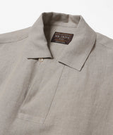 【予約商品】SOFT FINISH LINEN / SHORT/S PULLOVER SHIRT / M261128