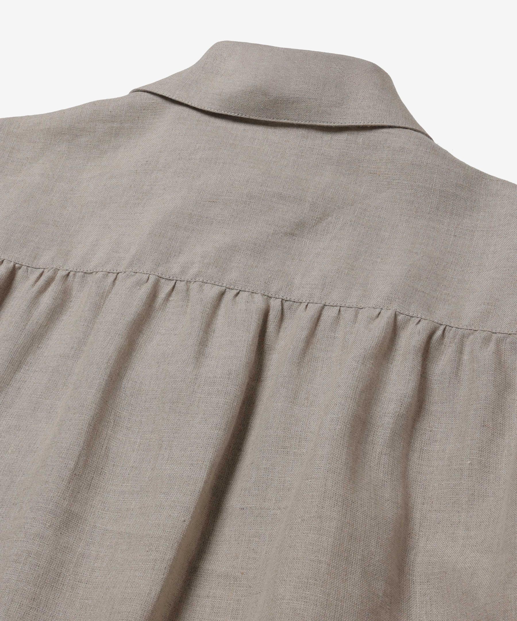 【予約商品】SOFT FINISH LINEN / SHORT/S PULLOVER SHIRT / M261128