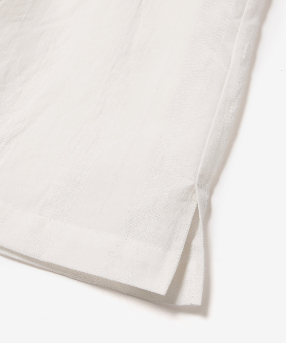 【予約商品】C/L PANAMA STRIPES / SHORT/S OPEN COLLAR SHIRT / M261131