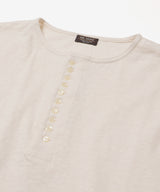 【予約商品】VINTAGE CALIFORNIA COTTON / 10-BUTTON HENLEY NECK SHIRT / M261138