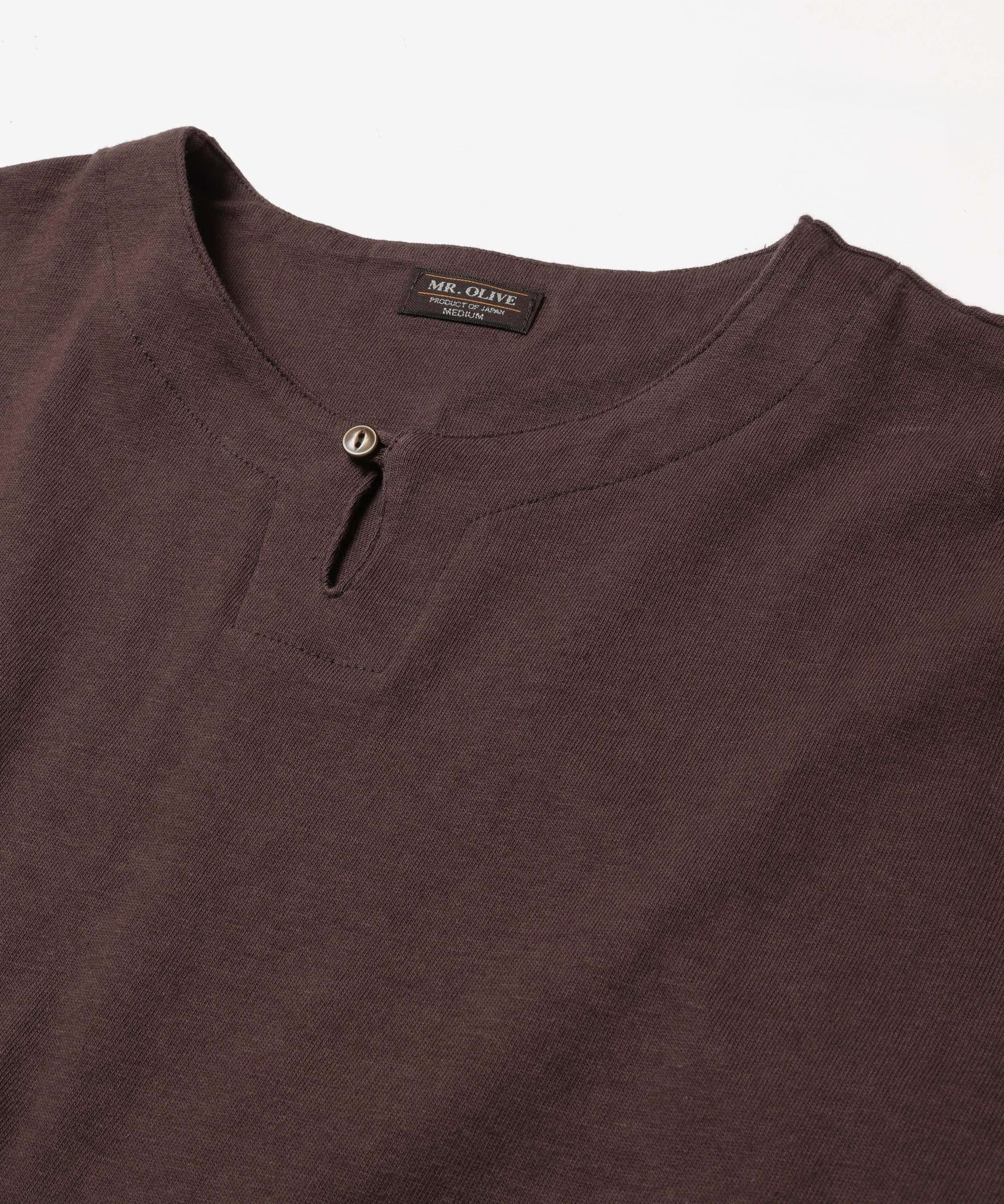 【予約商品】88/12 VINTAGE MATERIAL / KEY NECK T-SHIRT / M261137