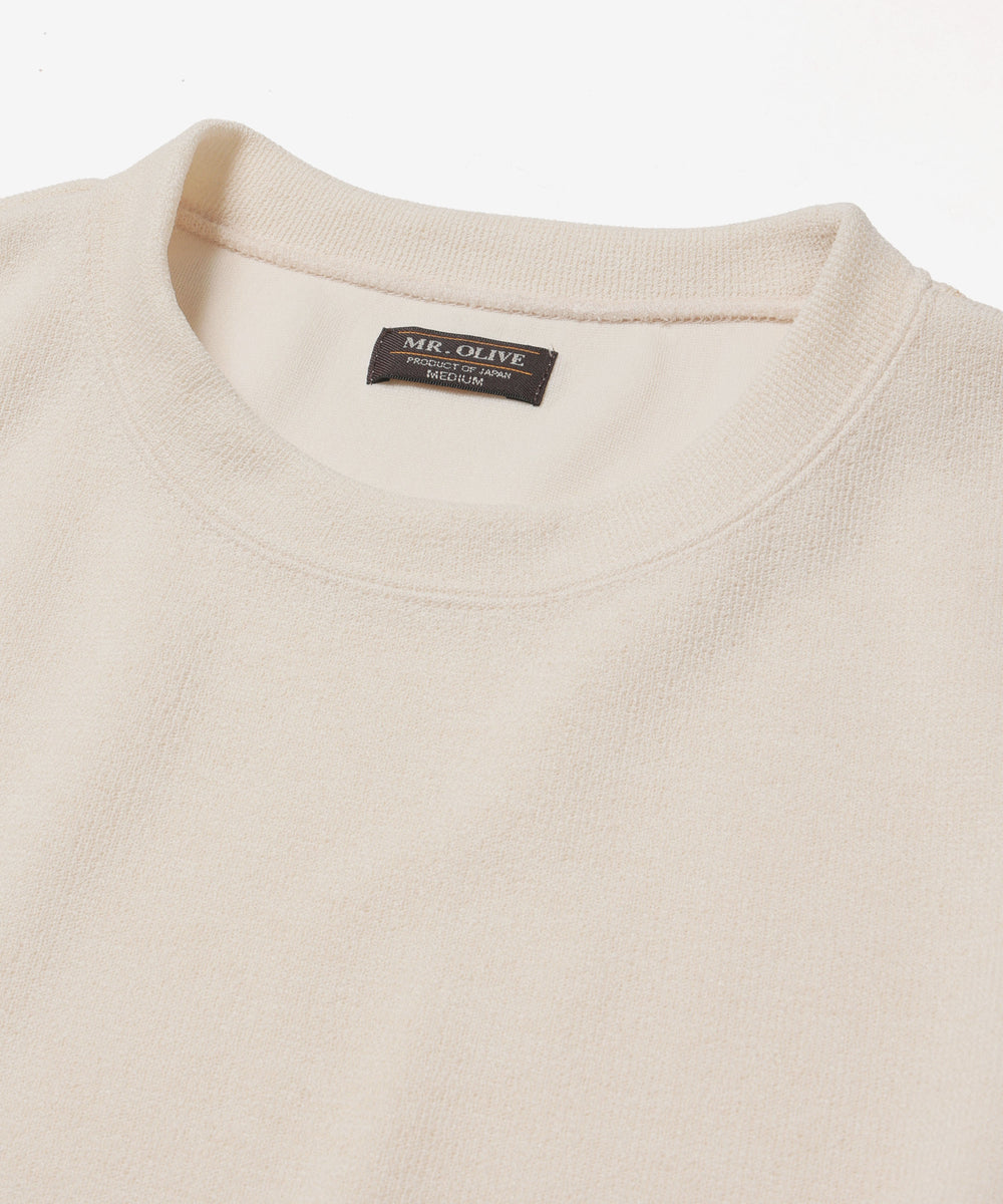 【予約商品】POLYESTER HEMP JERSEY  / CREW NECK T-SHIRT / M261136