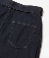 【予約商品】RINSE WASH 8oz DENIM / BELTED RELAX TAPERED PANTS / M261103