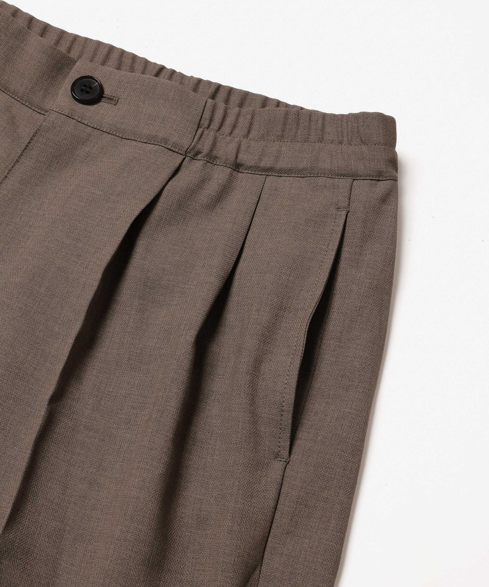 【予約商品】POLYESTER HEMP  / RELAX TAPERED EASY PANT / M261117