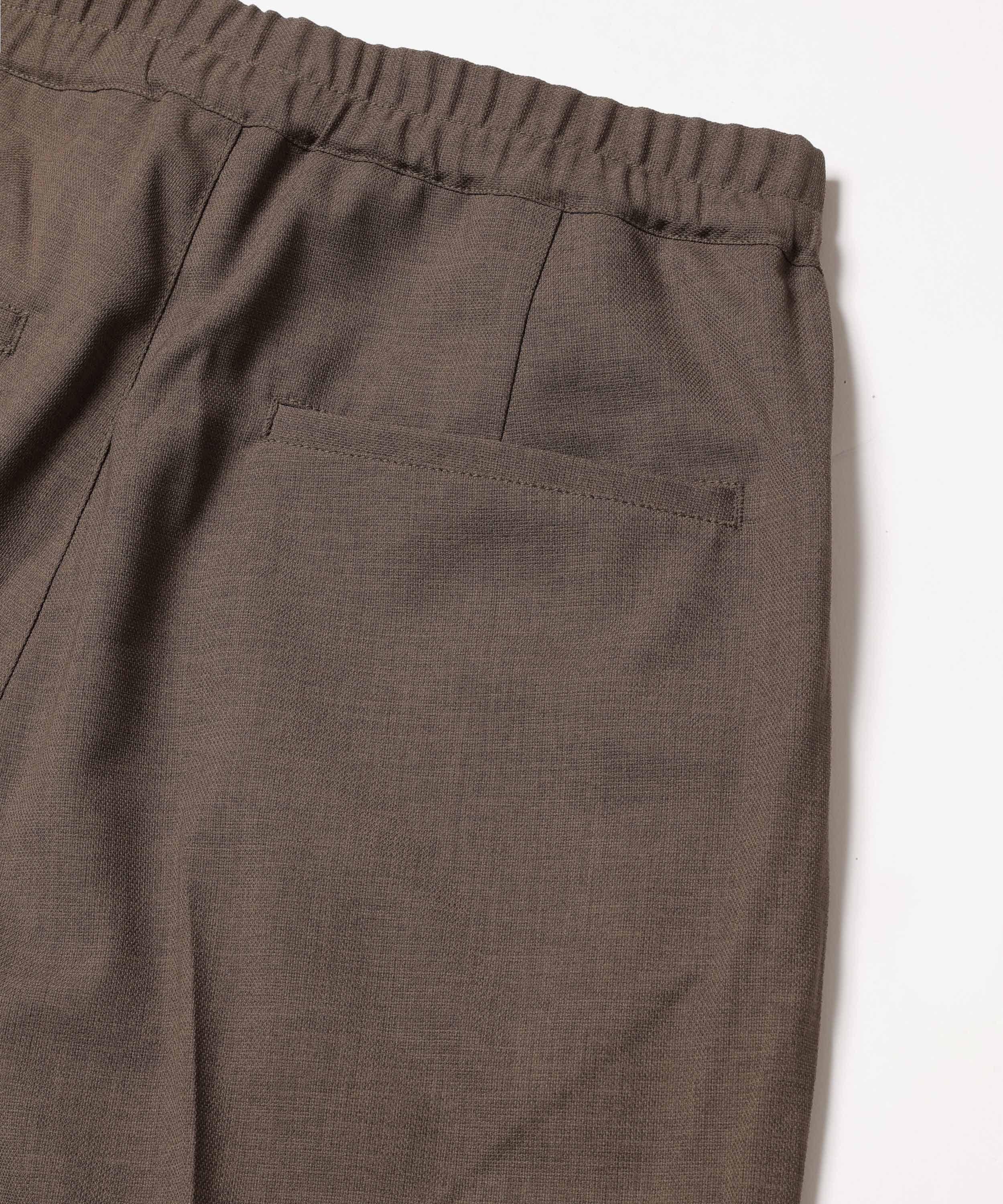 POLYESTER HEMP / RELAX TAPERED EASY PANT / M261117 – MR.OLIVE