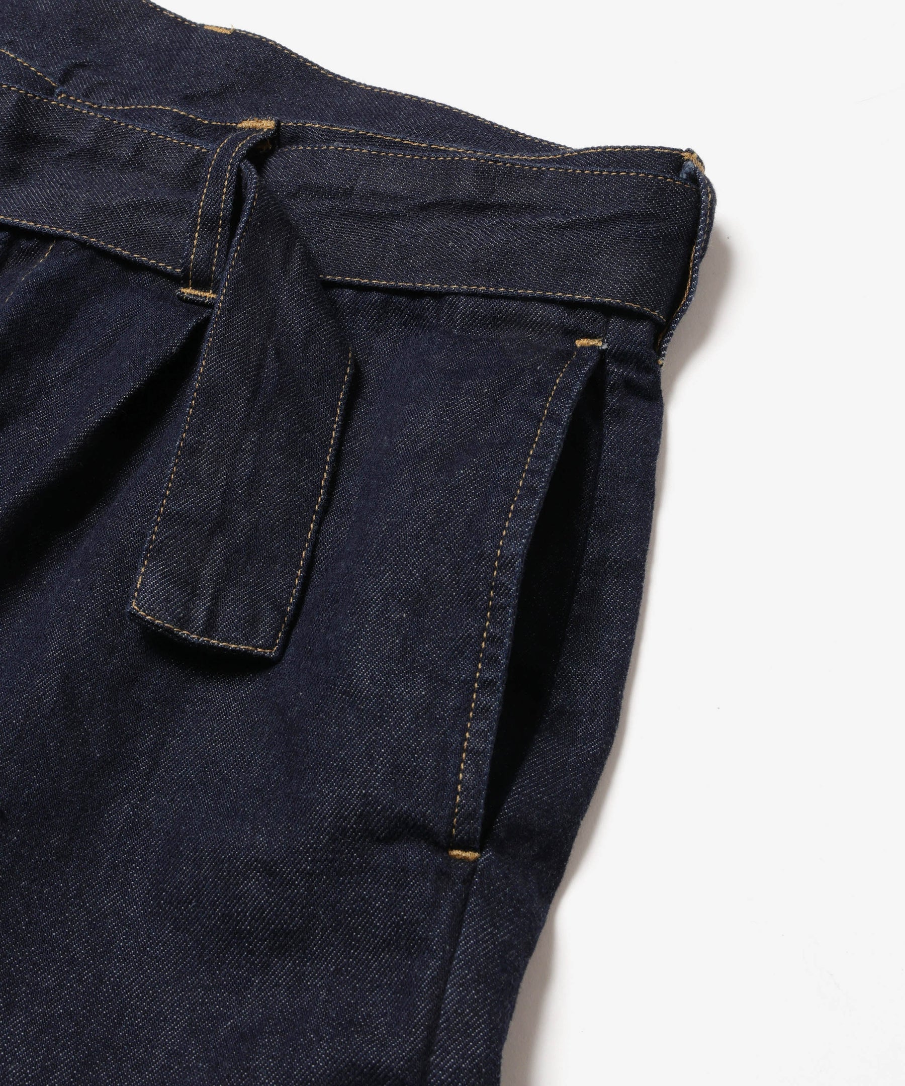 【予約商品】RINSE WASH 8oz DENIM / BELTED SHORTS / M261132