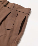 【予約商品】T/R POWDER CLOTH / BELTED SHORTS / M261133