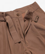 【予約商品】T/R POWDER CLOTH / BELTED SHORTS / M261133