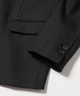 MR.OLIVE / RETRO POLYESTER TWILL / 2B SEMI PEAKED LAPEL JACKET
