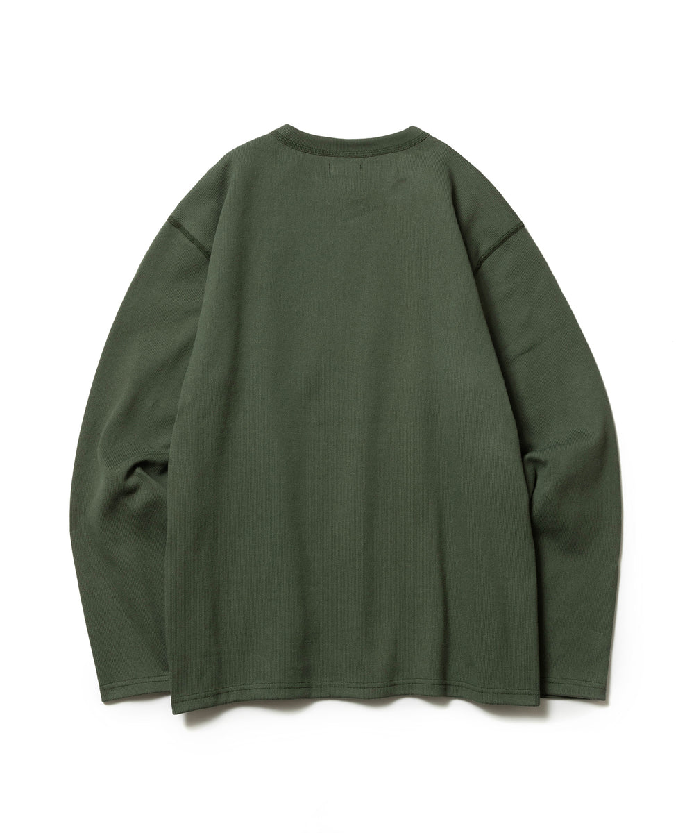 HEAVY-DUTY COTTON / FLAT SEAMER CREW NECK SHIRT / M253130