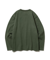 HEAVY-DUTY COTTON / FLAT SEAMER CREW NECK SHIRT / M253130