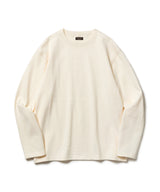HEAVY-DUTY COTTON / FLAT SEAMER CREW NECK SHIRT / M253130