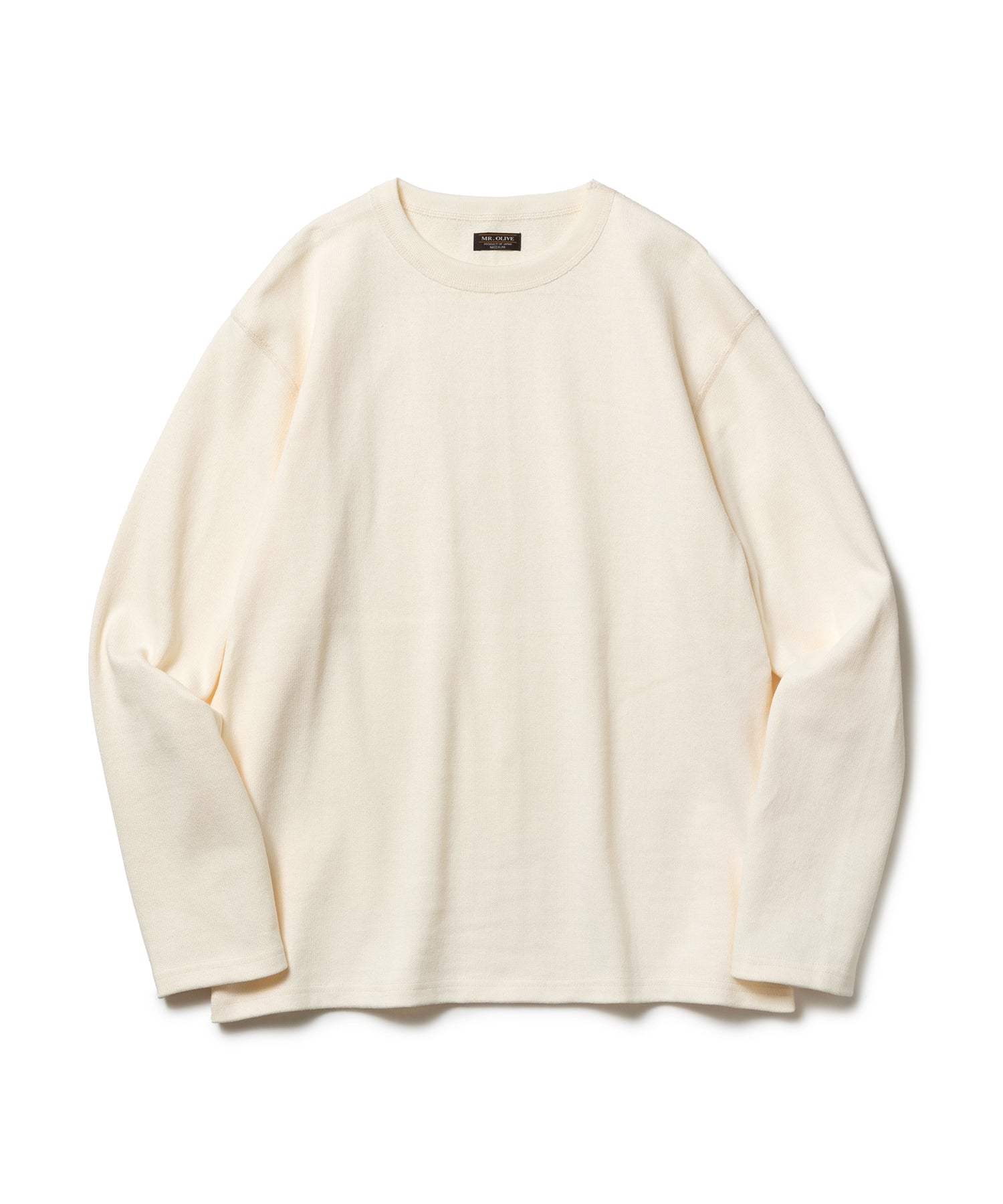 HEAVY-DUTY COTTON / FLAT SEAMER CREW NECK SHIRT / M253130