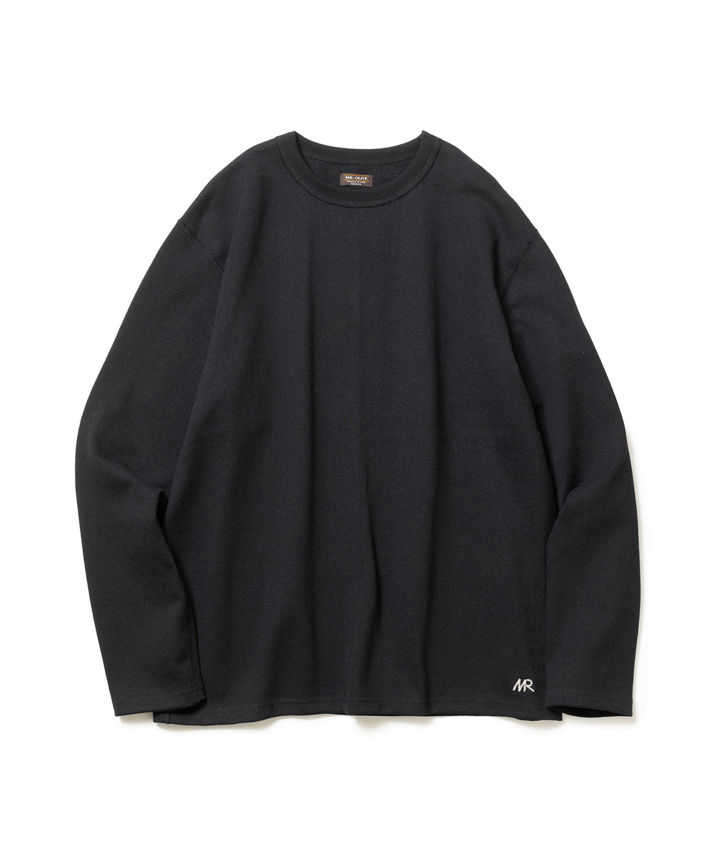 HEAVY-DUTY COTTON / FLAT SEAMER CREW NECK SHIRT / M253130