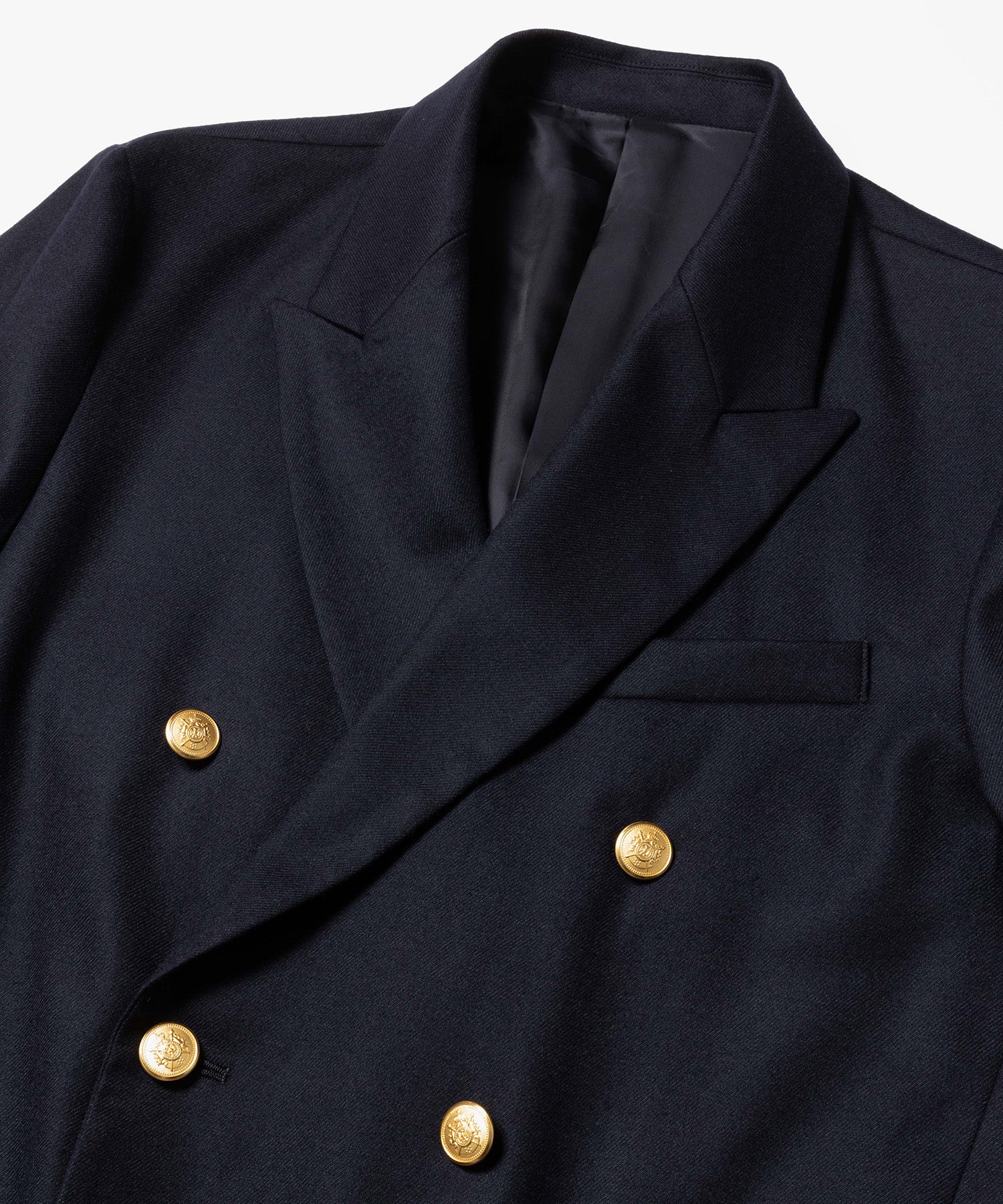 PREMIUM WOOL SAXONY / BOUBLE BREASTED BLAZER / M253121