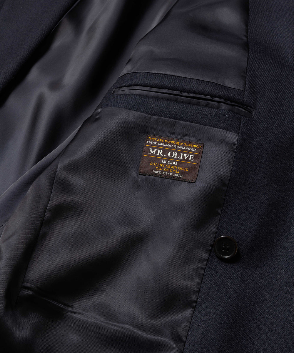 PREMIUM WOOL SAXONY / BOUBLE BREASTED BLAZER / M253121