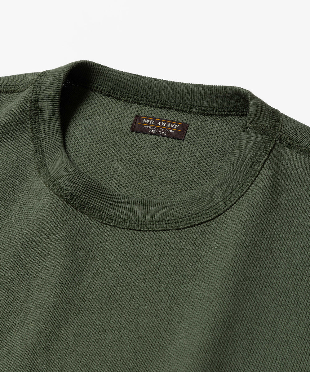 HEAVY-DUTY COTTON / FLAT SEAMER CREW NECK SHIRT / M253130