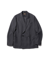 MR.OLIVE / RETRO POLYESTER TWILL / 2B DOUBLE BREASTED JACKET