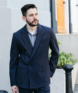 MR.OLIVE / RETRO POLYESTER TWILL / 2B DOUBLE BREASTED JACKET