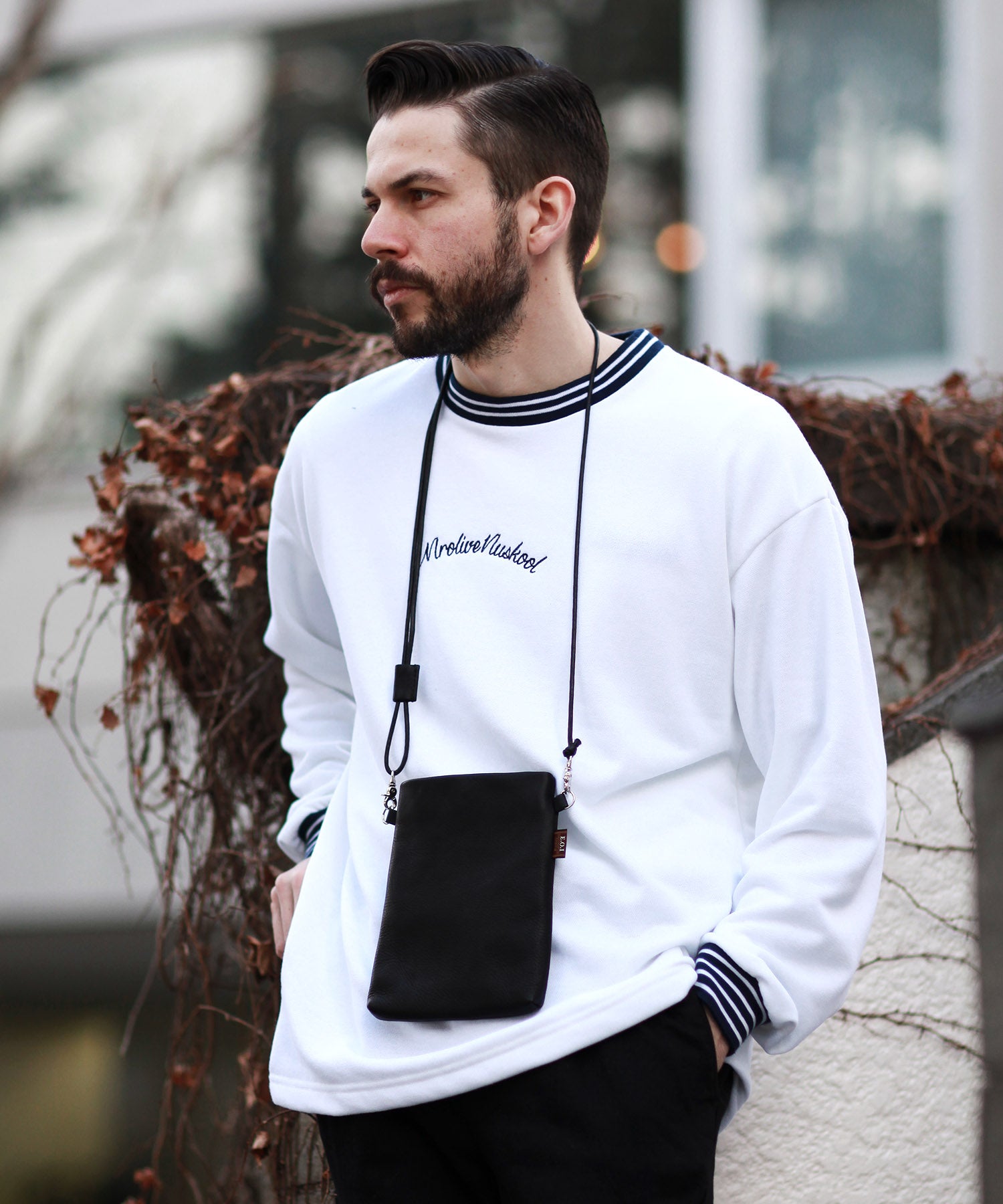 IMPERMA-LEATHER / TINY SACOCHE / ME679 – MR.OLIVE ONLINE STORE