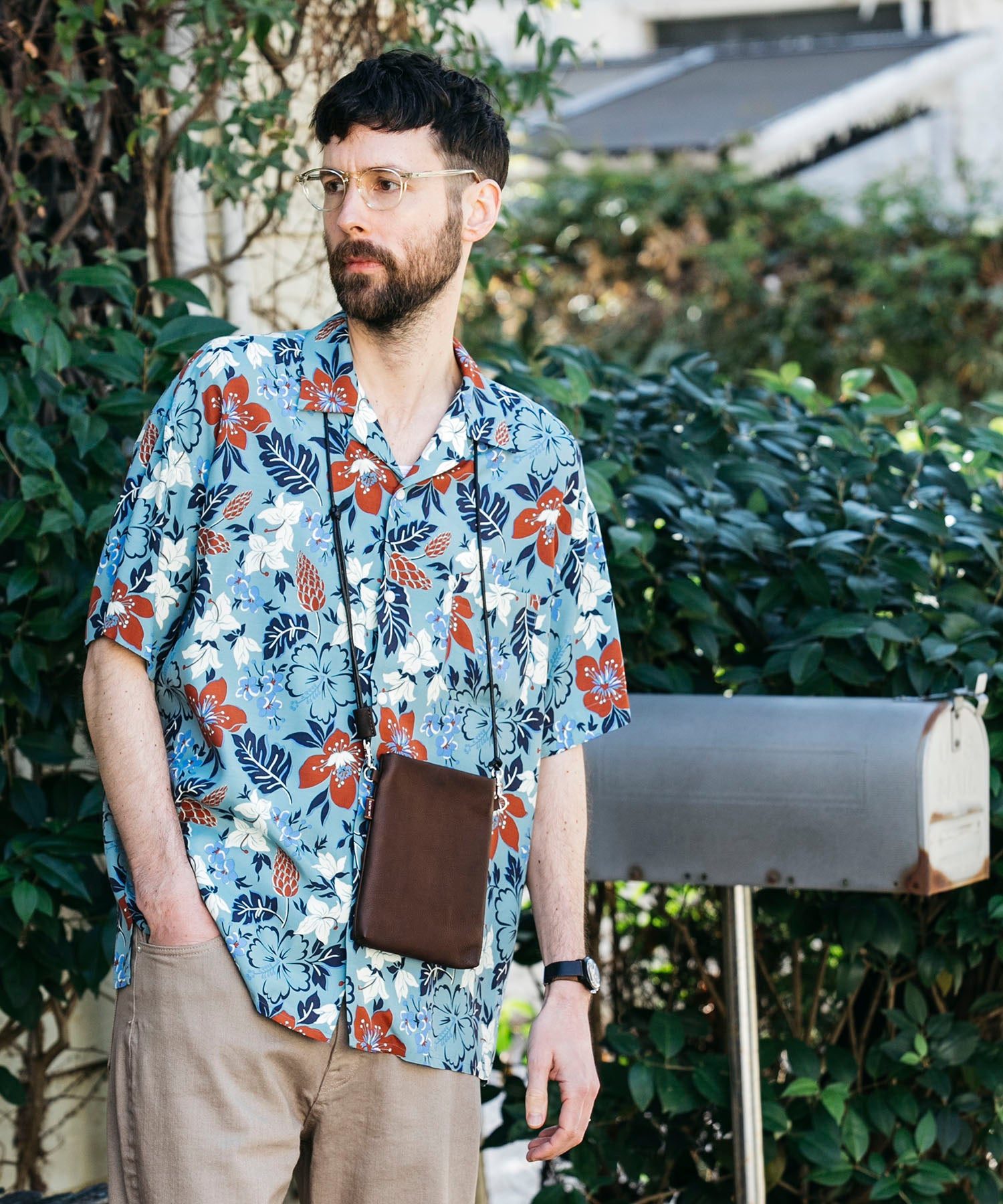 IMPERMA-LEATHER / TINY SACOCHE / ME679 – MR.OLIVE ONLINE STORE