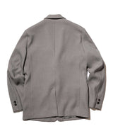 MR.OLIVE / RETRO POLYESTER TWILL / 2B SEMI PEAKED LAPEL JACKET