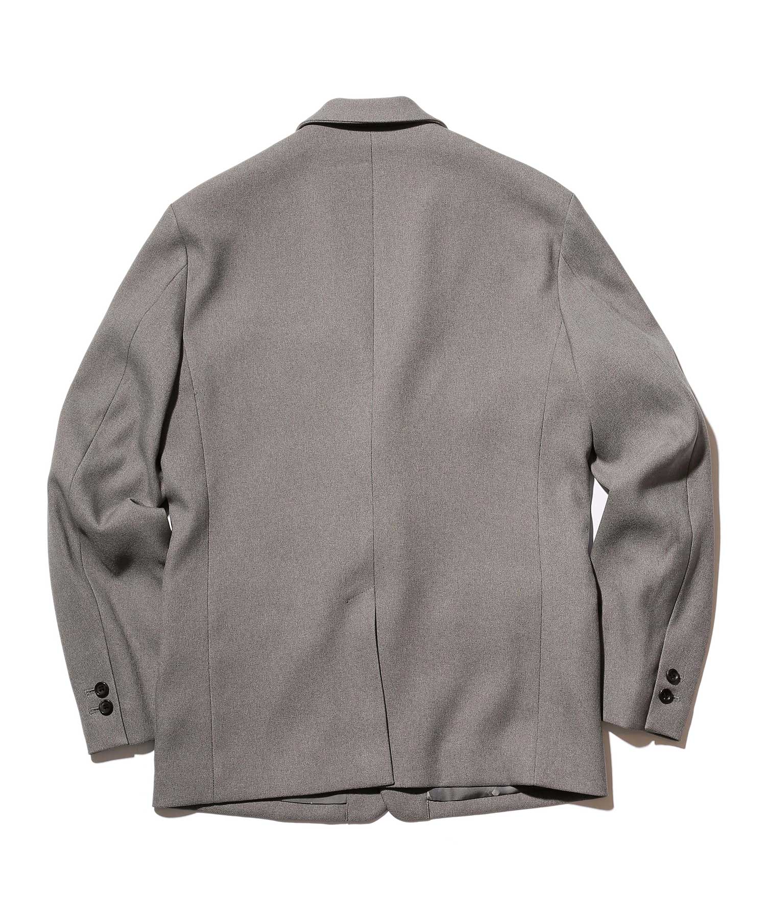 MR.OLIVE / RETRO POLYESTER TWILL / 2B SEMI PEAKED LAPEL JACKET