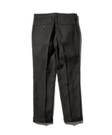 MR.OLIVE / RETRO POLYESTER TWILL / ONE PLEATS STA-PREST TAPERED PANTS