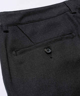 MR.OLIVE / RETRO POLYESTER TWILL / ONE PLEATS STA-PREST TAPERED PANTS