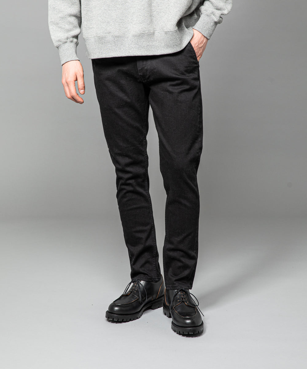 MR.OLIVE / SUPER STRETCH DENIM / SILICON DYED SLIM PANTS