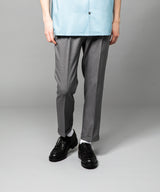 MR.OLIVE / RETORO POLYESTER TWILL / EASY ONE PLEATS STA-PREST TAPERED PANTS / M-222120