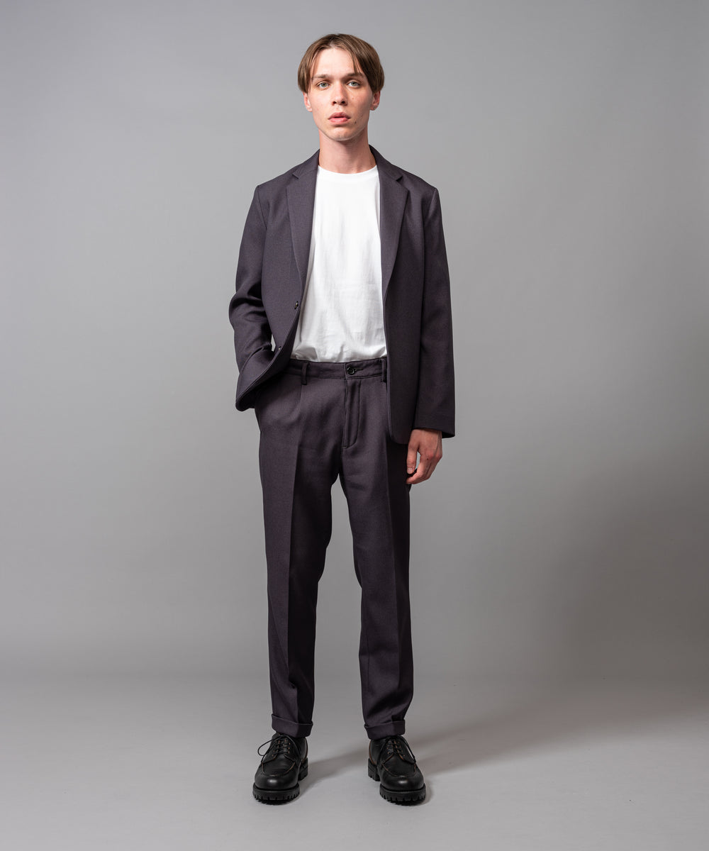 MR.OLIVE / RETRO POLYESTER TWILL / MINIMUM JACKET