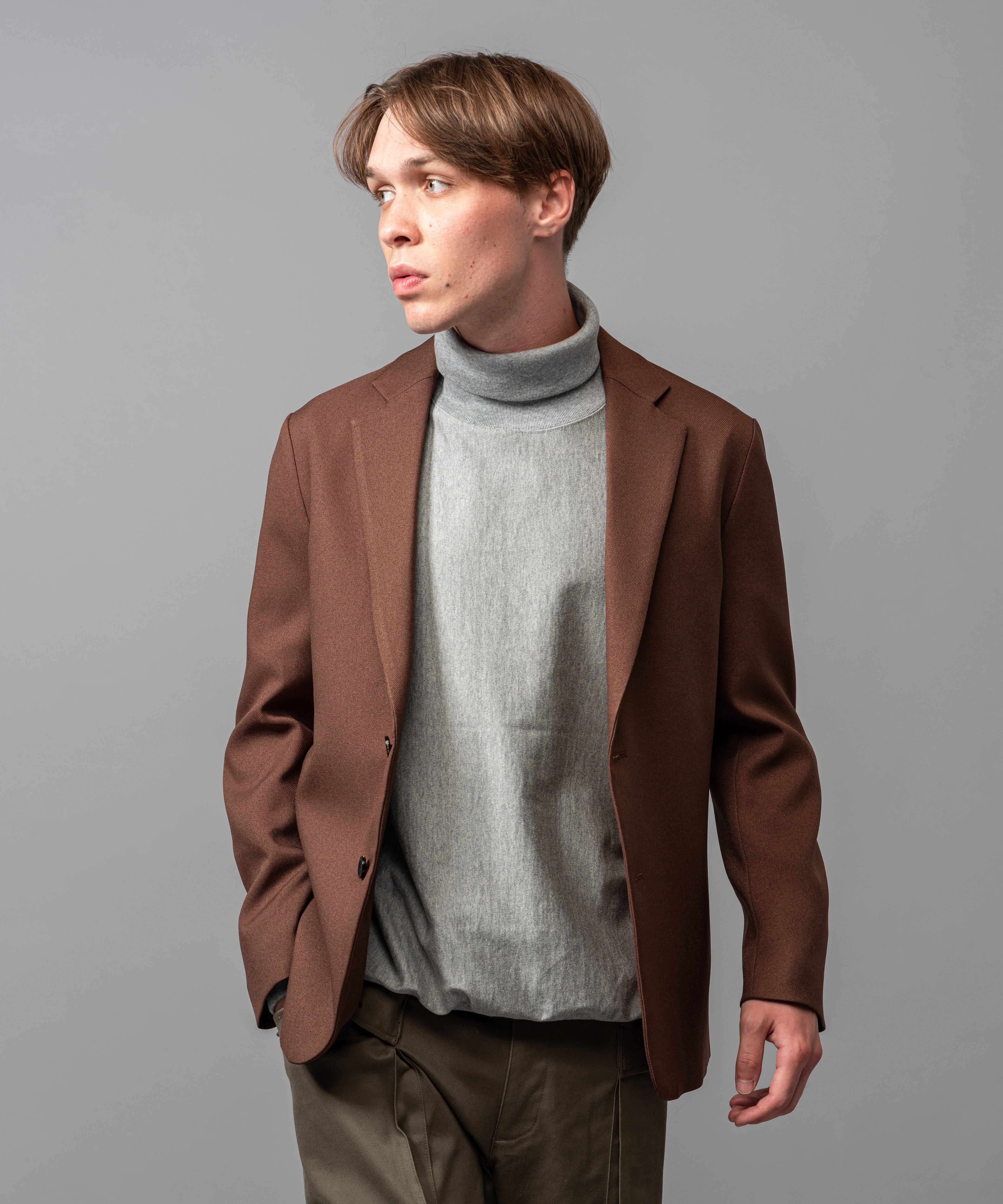 MR.OLIVE / RETRO POLYESTER TWILL / MINIMUM JACKET – MR.OLIVE