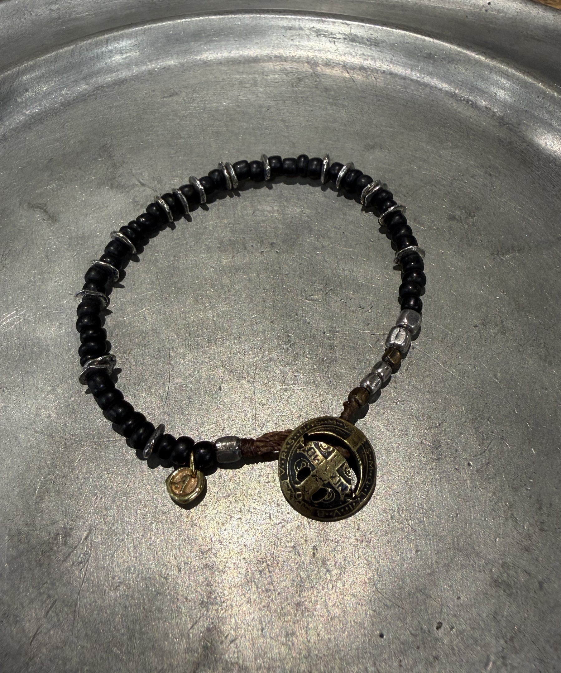 Smily Concho Beads -Black- / NKHK-430BK