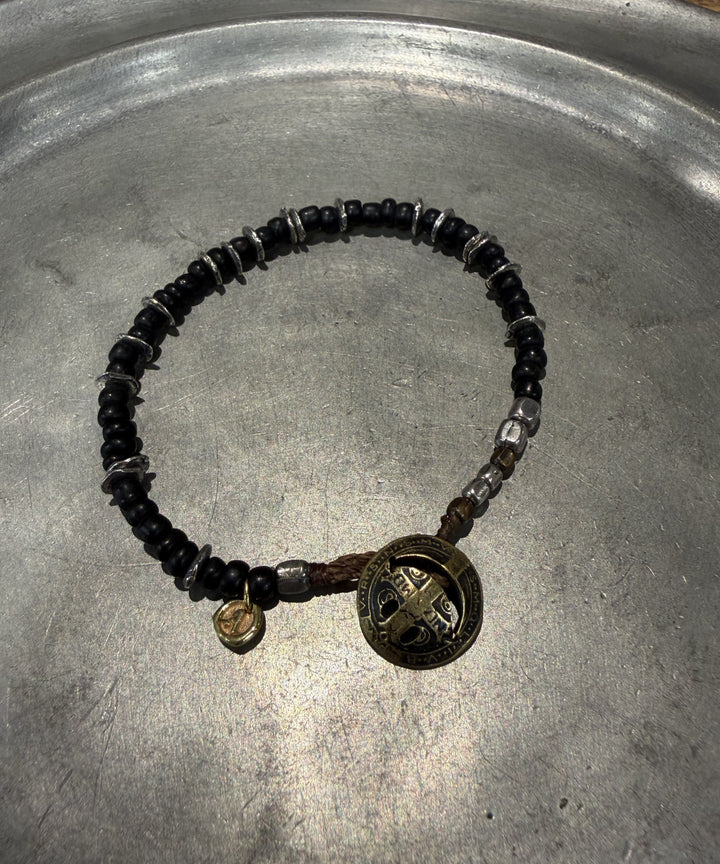 Smily Concho Beads -Black- / NKHK-430BK