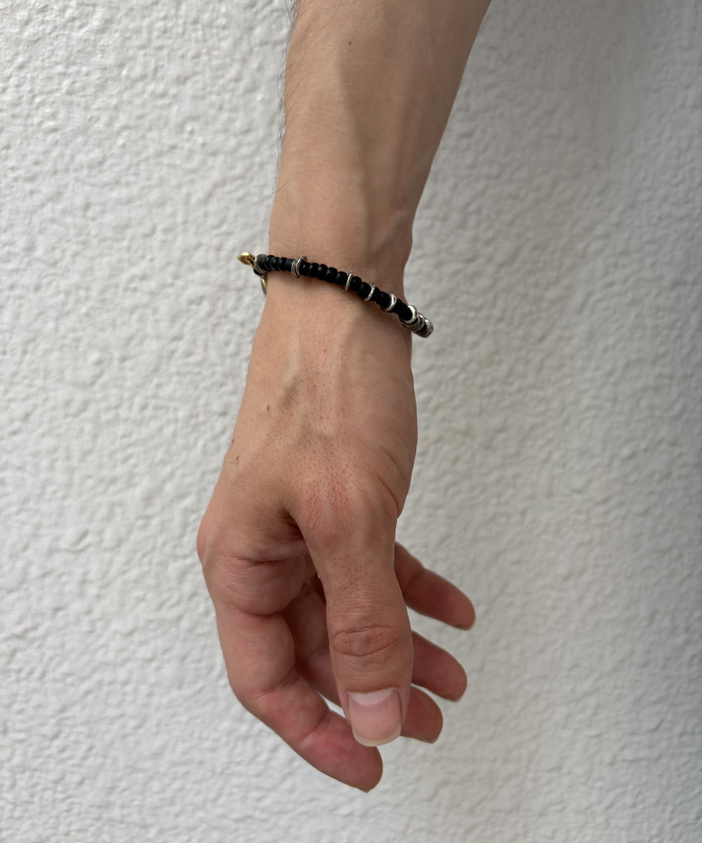 Smily Concho Beads -Black- / NKHK-430BK